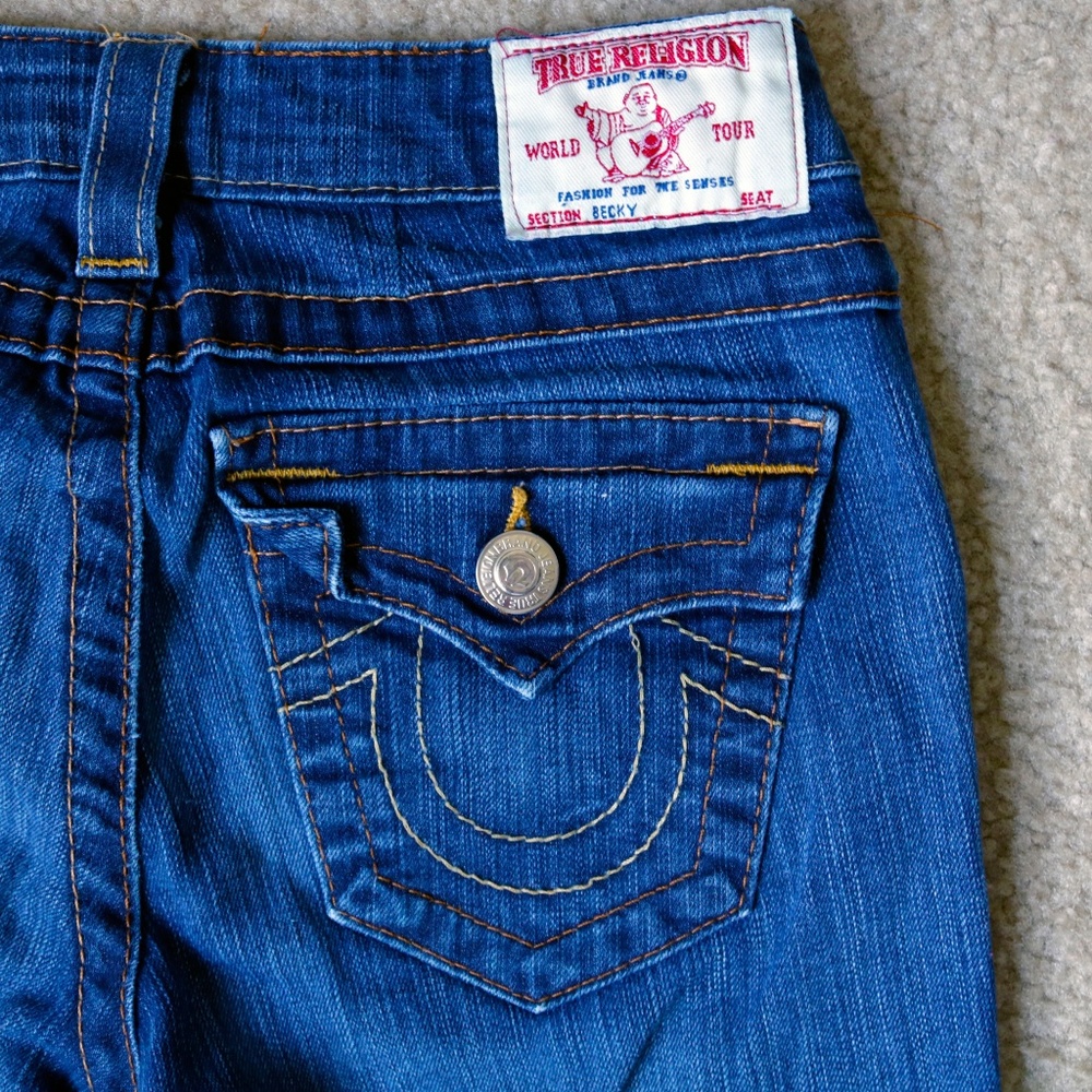 True Religion Becky Bootcut Classic Jeans Size 26